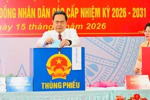Chủ tịch Quốc hội Trần Thanh Mẫn: Tham gia bầu cử là quyền và trách nhiệm thiêng liêng của mỗi công dân