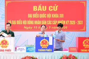 Tính đến 11 giờ 30: Hơn 44% cử tri TPHCM đã bỏ phiếu