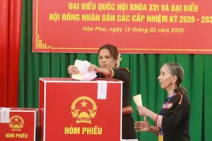 Tỉnh Đắk Lắk công bố kết quả bầu cử