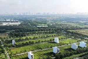 Khu dân cư xã Hiệp Phước, TPHCM. Ảnh: HOÀNG HÙNG