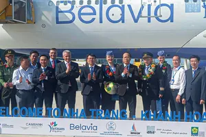 Khai trương đường bay thẳng giữa Cam Ranh và Minsk (Belarus)