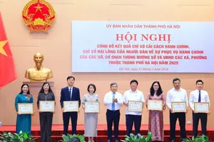 89/126 xã, phường của Hà Nội có chỉ số cải cách hành chính ở mức A