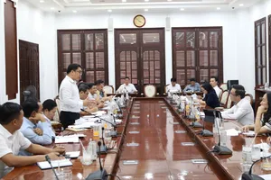 Lãnh đạo các sở, ban, ngành TPHCM tham dự buổi làm việc nhằm tháo gỡ các vướng mắc