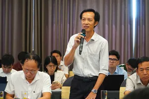 Đại biểu phát biểu tại hội thảo. Ảnh: THANH HIỀN