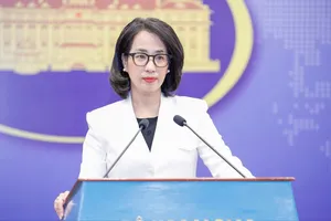Người phát ngôn Bộ Ngoại giao Phạm Thu Hằng.