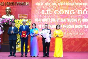 Công bố thành lập 10 phường của thành phố Đồng Nai