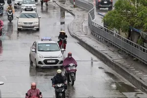Mưa dông gia tăng ở Bắc bộ