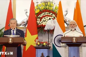 Đưa quan hệ Đối tác Chiến lược toàn diện tăng cường Việt Nam-Ấn Độ sang giai đoạn mới