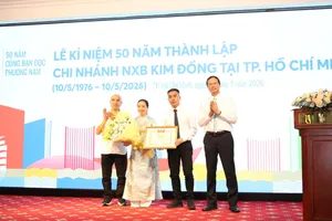 Chi nhánh NXB Kim Đồng tại TPHCM nhận Bằng khen của Trung ương Đoàn