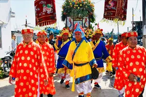Nghi thức Nghinh Ông là nghi lễ quan trọng nhất trong Lễ cúng chánh Ông Nam Hải