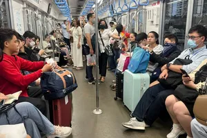 Hành khách đi metro Bến Thành - Suối Tiên tăng mạnh