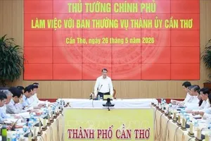 Thủ tướng Lê Minh Hưng: Cần Thơ cần chú trọng nghiên cứu các cơ chế đặc thù để thúc đẩy phát triển toàn diện