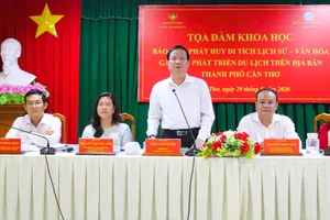 TP Cần Thơ: Bảo tồn, phát huy di tích gắn với phát triển du lịch