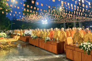 TPHCM: Trang nghiêm Đại lễ Phật đản Phật lịch 2570 tại chùa Hội An