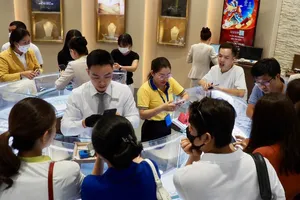Giá vàng trong nước chiều nay 29-5 giảm 1,5 - 1,8 triệu đồng/lượng so với buổi sáng