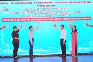 Phường Bình Tiên khởi động 65 công trình thi đua đặc biệt