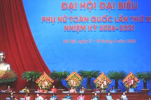 Phiên khai mạc Đại hội đại biểu Phụ nữ toàn quốc lần thứ XIV, nhiệm kỳ 2026-2031.