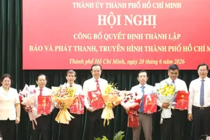 Đồng chí Lê Văn Minh làm Tổng Giám đốc Báo và Phát thanh, Truyền hình TPHCM