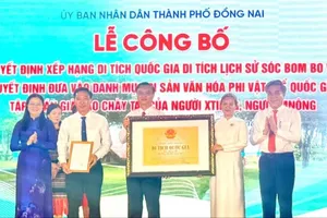 Di tích lịch sử Sóc Bom Bo được xếp hạng Di tích quốc gia