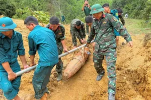 Quả bom nặng khoảng 250kg