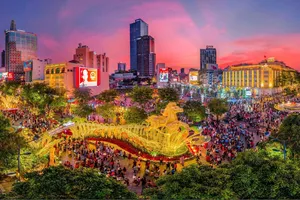 Tác phẩm “Giao hưởng mùa Xuân” của tác giả Lê Anh Tuấn đoạt Huy chương Vàng