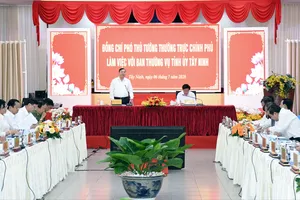 Phó Thủ tướng Thường trực Chính phủ Phạm Gia Túc: Tây Ninh phải khai thác hiệu quả lợi thế cửa khẩu và vị trí kết nối vùng 