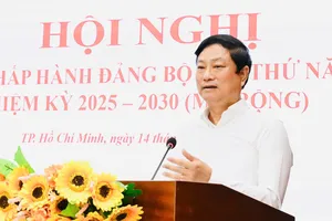 Đồng chí Võ Văn Minh: Nghiên cứu áp dụng KPI cho công tác Đảng