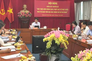 Quang cảnh hội nghị. Ảnh: THANH HIỀN