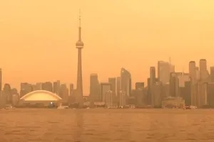 Lo ngại khói cháy rừng ở Canada lan sang Mỹ