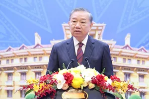 Tổng Bí thư, Chủ tịch nước Tô Lâm phát biểu tại Hội nghị Ngoại giao lần thứ 33, sáng 1-8. Ảnh: QUANG PHÚC