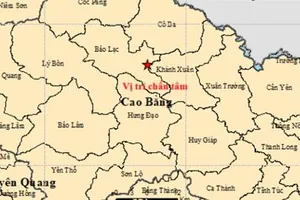 Cao Bằng ghi nhận trận động đất thứ 3 trong 5 ngày