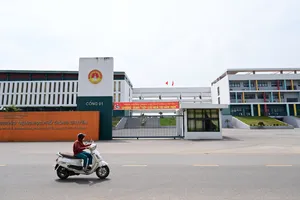 Trường THPT chuyên Tuyên Quang. Ảnh: ĐỖ TRUNG