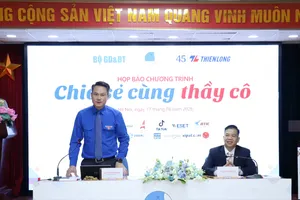 Buổi họp báo giới thiệu chương trình Chia sẻ cùng thầy cô năm 2026 