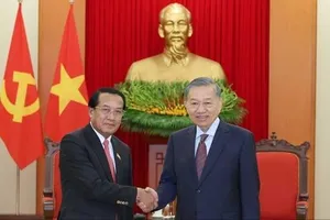 Tổng Bí thư, Chủ tịch nước Tô Lâm tiếp Chủ nhiệm Ban Kiểm tra Trung ương Lào Vanhxay Phongsavanh
