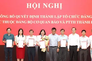 Thành lập tổ chức đảng trực thuộc Đảng bộ Cơ quan Báo và Phát thanh, Truyền hình TPHCM
