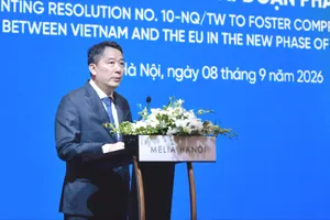 Thứ trưởng Bộ Tài chính Cao Anh Tuấn phát biểu tại tọa đàm. Ảnh: BTC