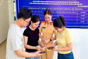 Cảnh sát giao thông TPHCM mở đợt cao điểm làm sạch dữ liệu xe