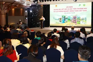 Hội nghị “Quảng bá, kết nối và xúc tiến thương mại du lịch nông nghiệp, nông thôn Việt Nam” diễn ra ngày 9-10. Ảnh: MINH TÂM