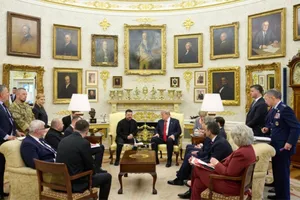 Tổng thống Volodymyr Zelensky gặp Tổng thống Donald Trump vào tháng 7-2026 tại Nhà Trắng. Ảnh: PRESIDENT OF UKRAINE 