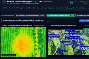 VNPT phát triển nền tảng dữ liệu UAV và AI cho quản lý sản xuất nông nghiệp