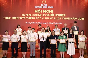 TPHCM: Tuyên dương 594 doanh nghiệp chấp hành tốt chính sách thuế 