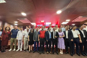 Tập thể lãnh đạo Hiệp hoi VASA, đại diện các cơ quan quản lý Trung ương và địa phương dự lễ vinh danh