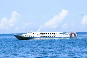 Tuyến vận tải được khai thác bởi tàu cao tốc Superdong V.