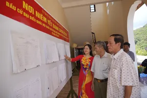 Bảo đảm tuyệt đối an ninh, an toàn các khu vực bỏ phiếu