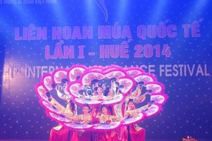 A dance at the first International Dance Festival in 2014 (Source: cucnghethuatbieudien.gov.vn)