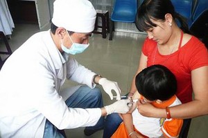 The Ministry of Health warns that families should have their babies vaccinated as scheduled in the National Expanded Immunization Program