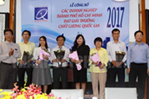 HCMC honors winners of National Quality Awards 2017
