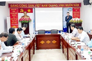 The introduction of innovative models to representatives of districts in Ho Chi Minh City