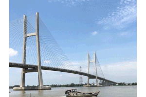 Cao Lanh bridge ( Photo: Courtesy of Australian Embassy)