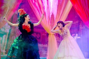 A scene in Lo Lem Truyen Ky (Cinderella’s Story), a musical staged for children by young actors from the private drama stage TKC of HCM City on International Children’s Day, June 1. (Source: Photo courtesy of the producer)